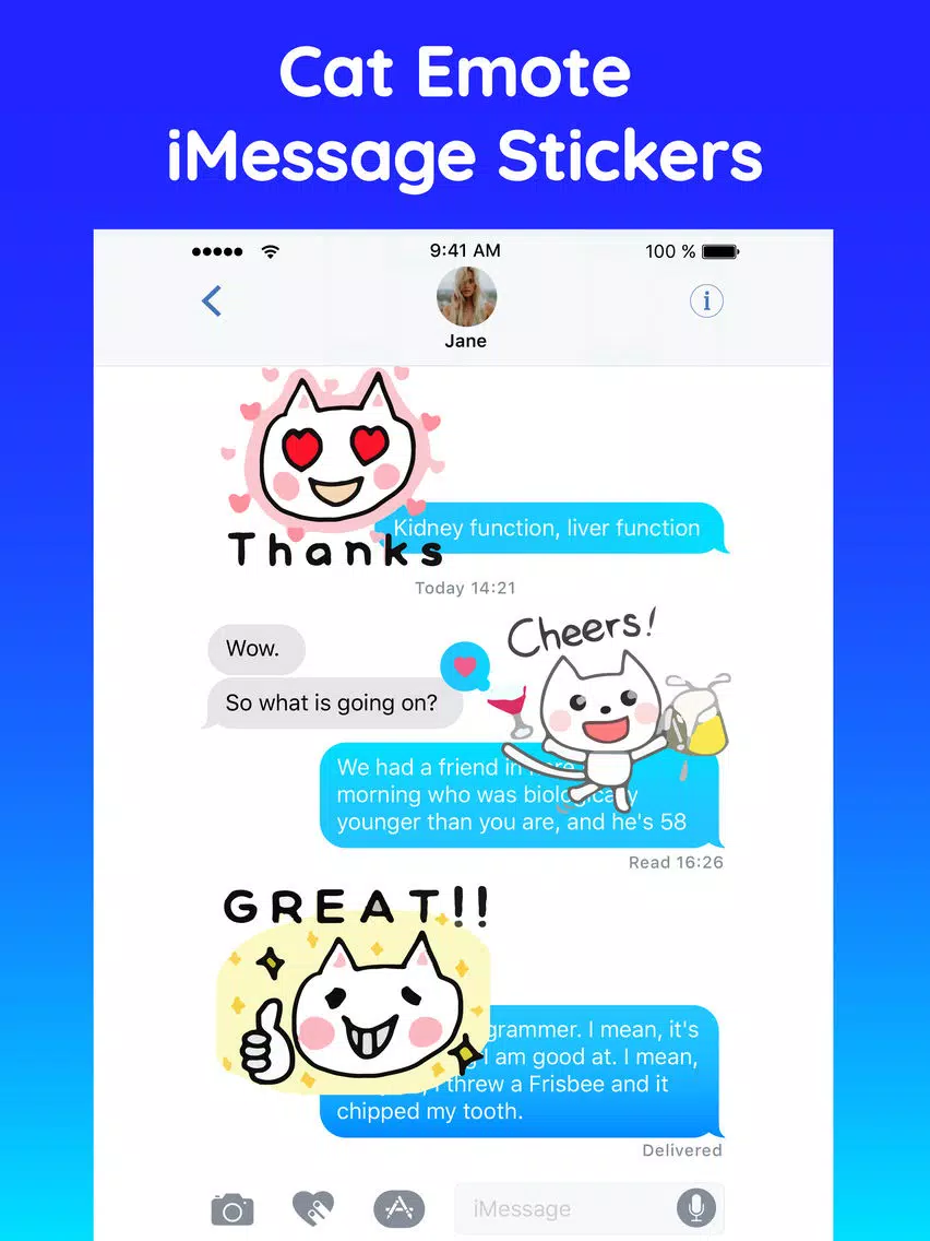 170+ Cat Emojis for Texting iPad 應用截圖