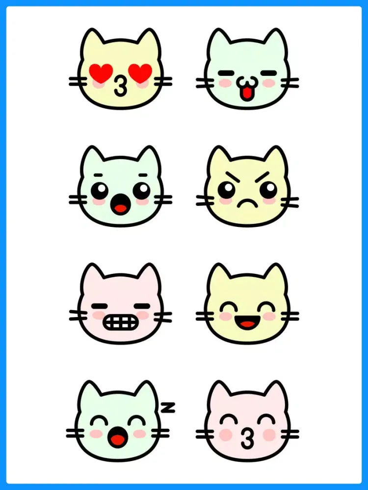 170+ Cat Emojis for Texting iPad 应用截图