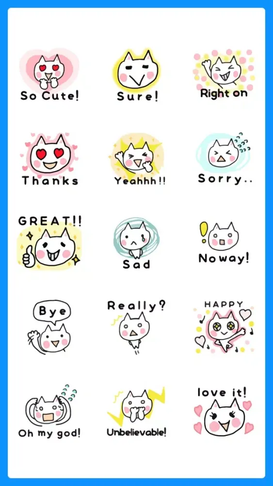 170+ Cat Emojis for Texting应用截图
