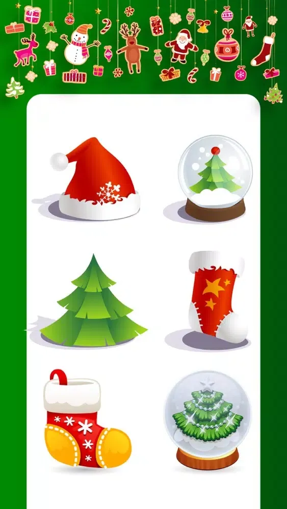 Capturas de tela do Christmas Stickers SMS Emojis