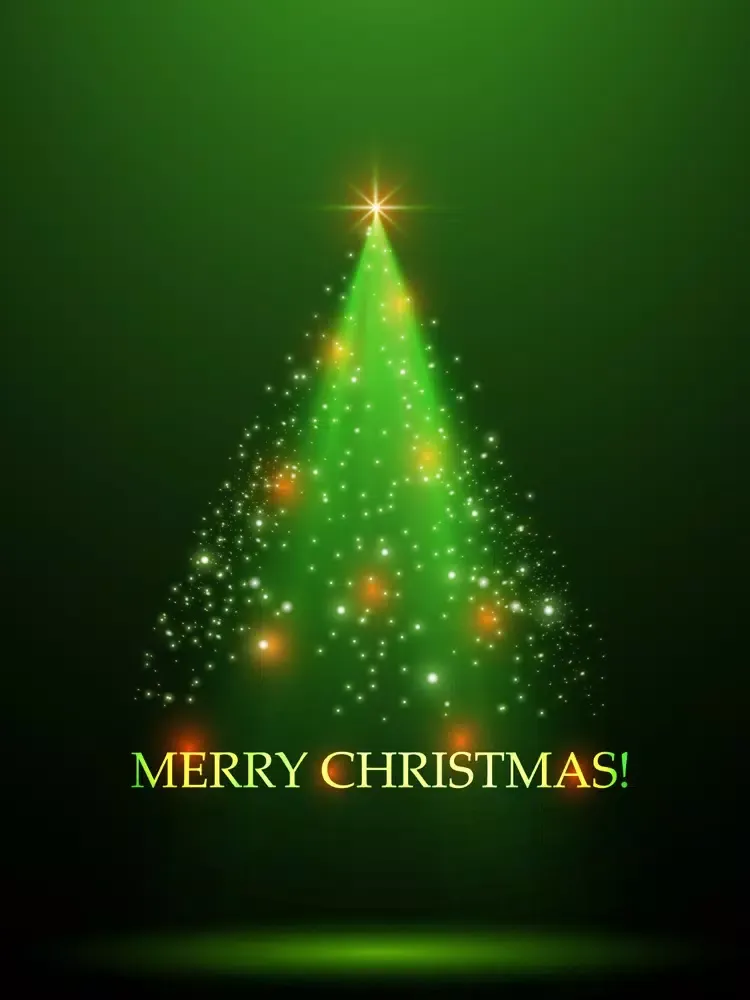 Christmas Countdown! Tree Emo iPad 应用截图