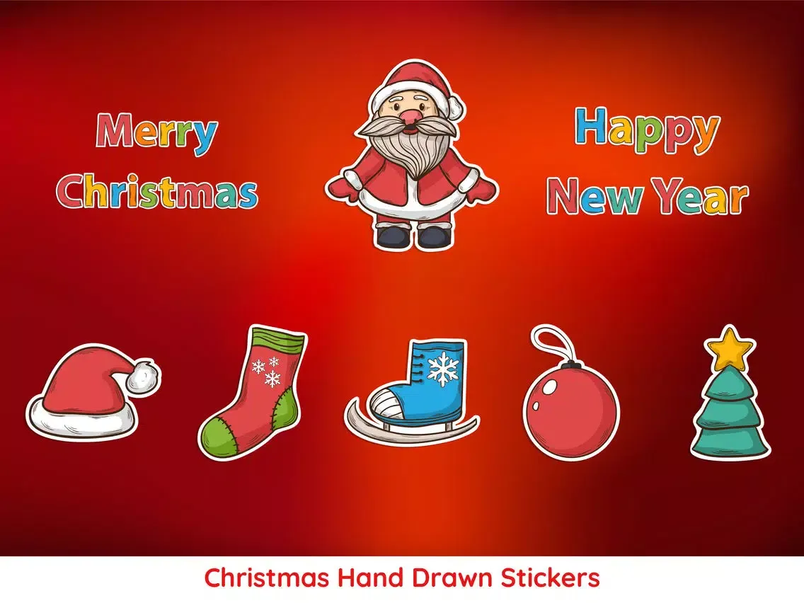 Capturas de pantalla de Merry & Bright Christmas App iPad 