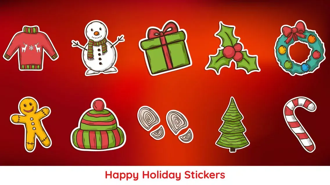 Capturas de pantalla de Merry & Bright Christmas App