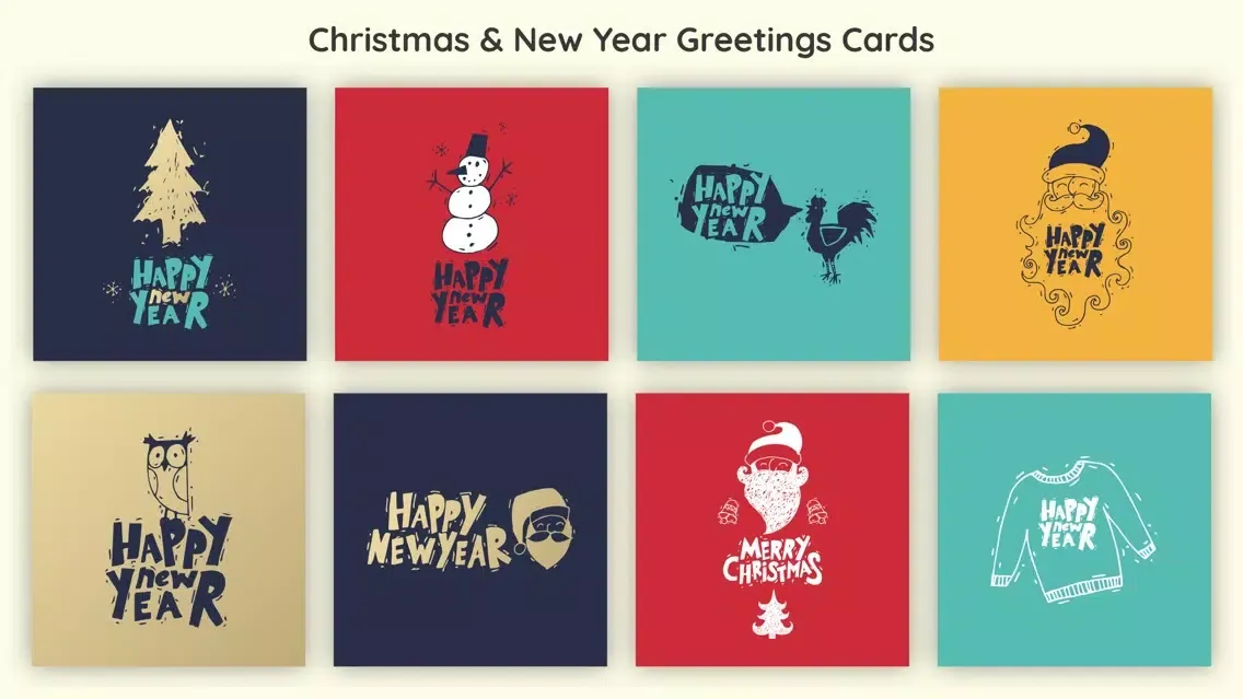 Capturas de tela do Merry Christmas Greets Sticker