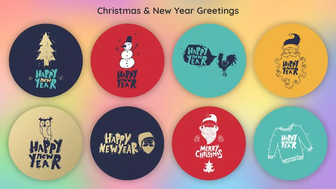 Capturas de pantalla de New Year Christmas Greetings