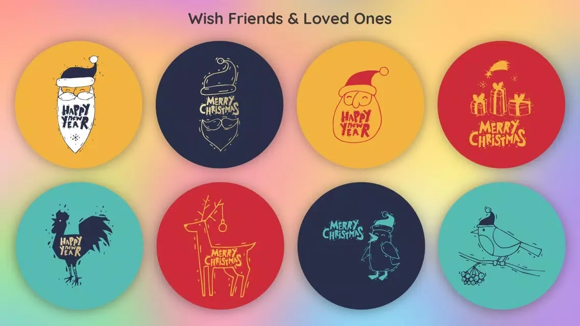 Capturas de pantalla de New Year Christmas Greetings