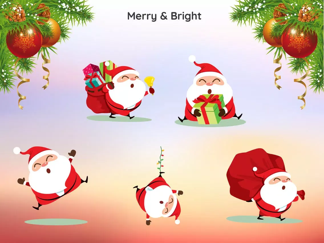 Captures d'écran de Happy New Year & Christmas Fun iPad 