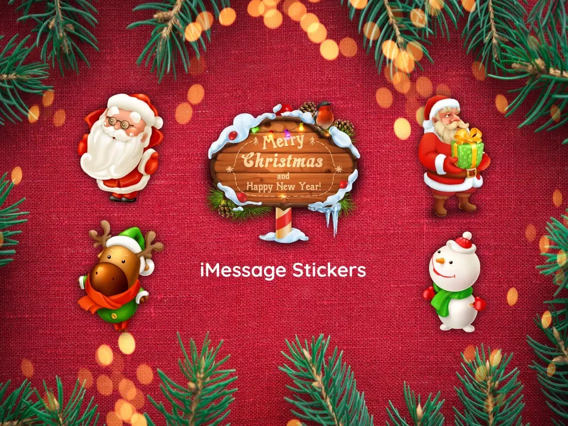 2018 Happy New Year Christmas iPad  स्क्रीनशॉट