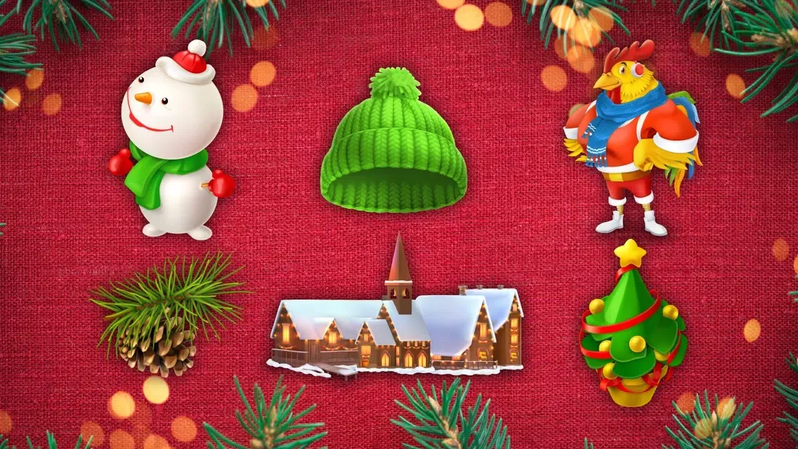2018 Happy New Year Christmas स्क्रीनशॉट