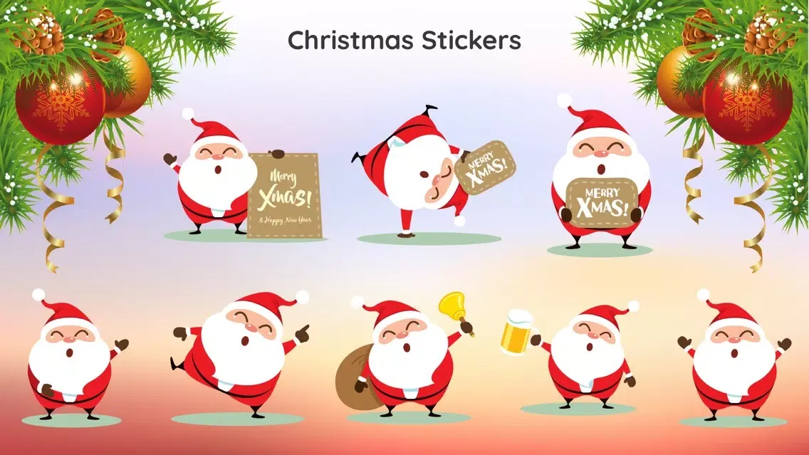 Capturas de pantalla de Santa Claus Christmas Sticker