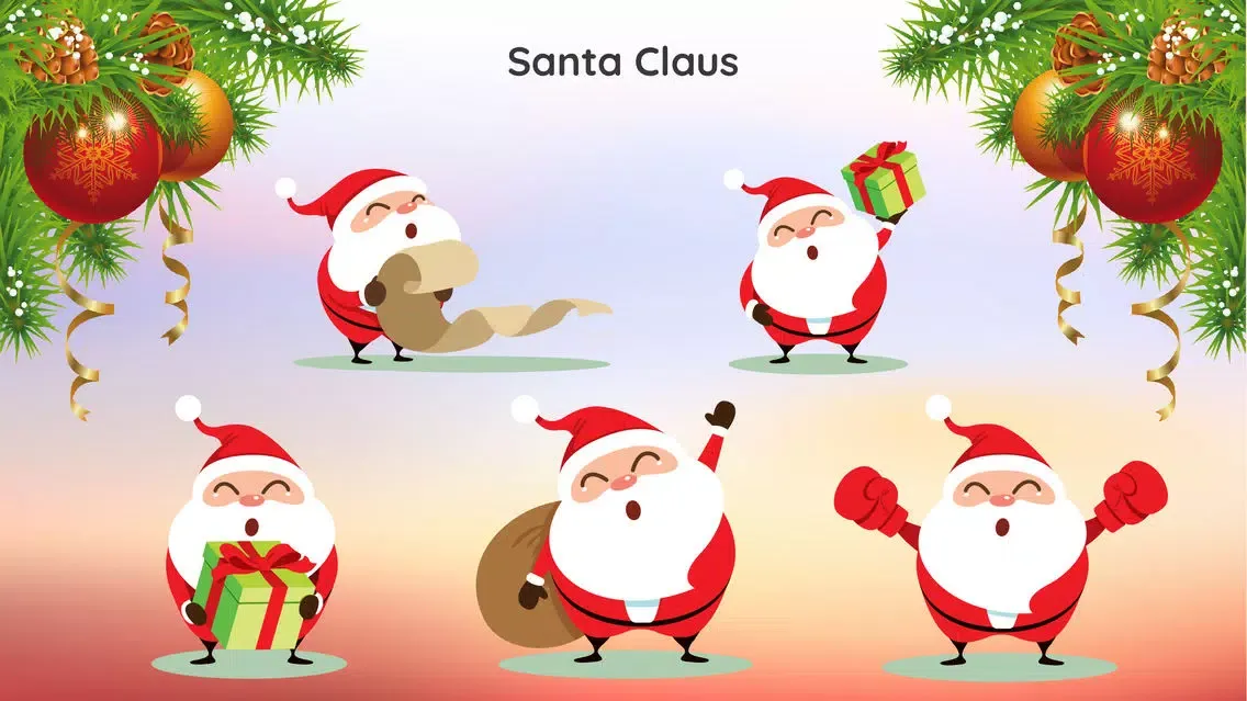 Capturas de pantalla de Santa Claus Christmas Sticker