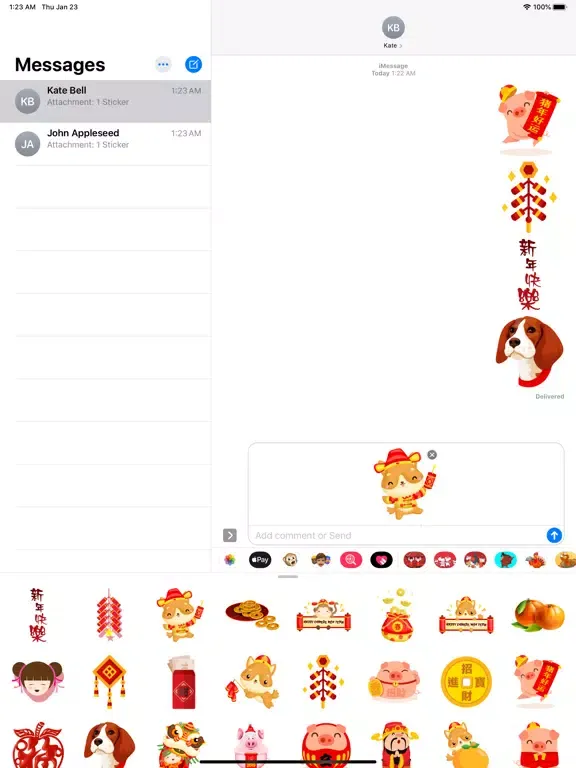Capturas de tela do Chinese New Year Frames 中国新年 iPad 