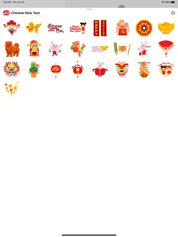 Capturas de pantalla de 中国新年 - Chinese New Year Frames iPad 