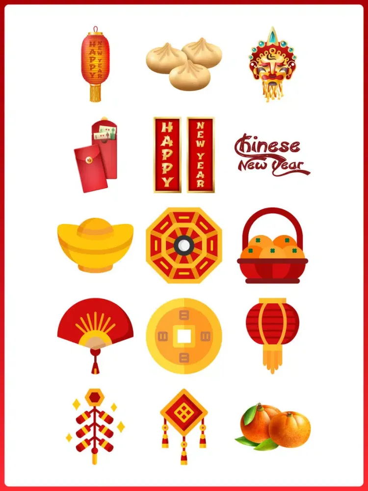 ภาพหน้าจอของ Chinese New Year Sticker! Pack iPad 