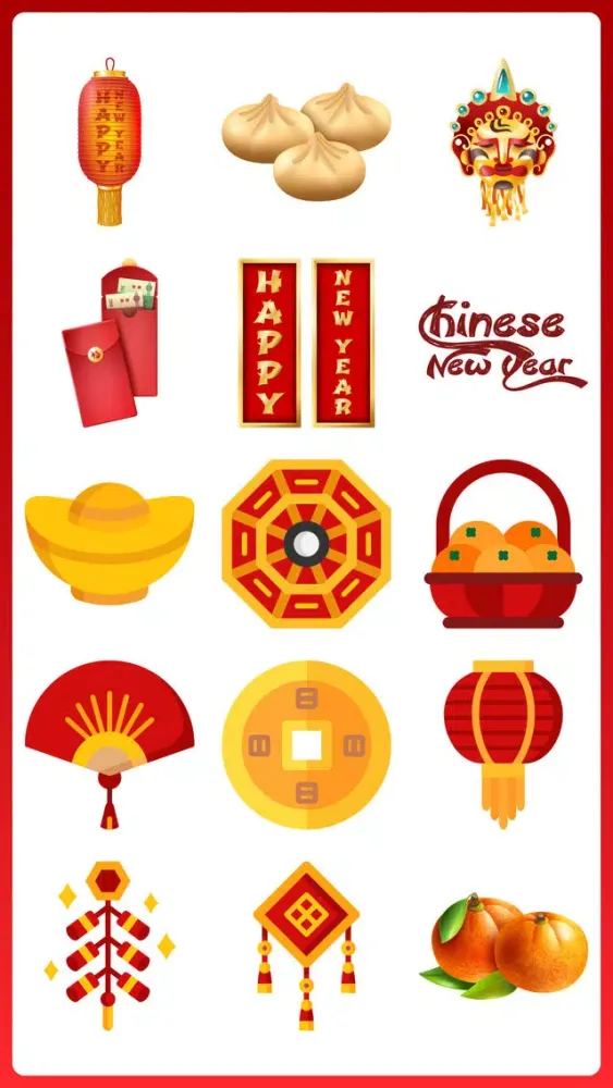 ภาพหน้าจอของ Chinese New Year Sticker! Pack