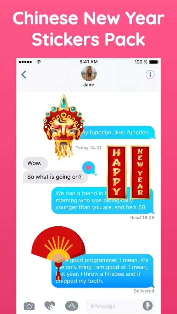 ภาพหน้าจอของ Chinese New Year Sticker! Pack