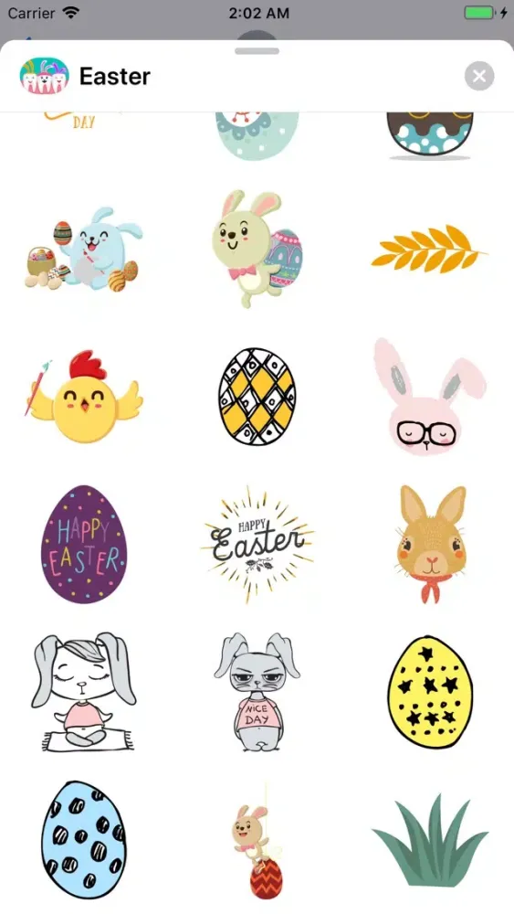 Ảnh chụp màn hình của Happy Easter Egg Hunt Greeting