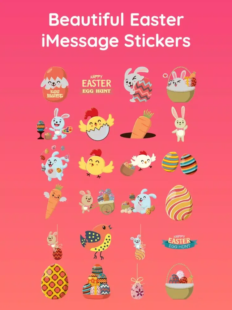 تصاویر Best Easter Egg Hunt & Bunny iPad 