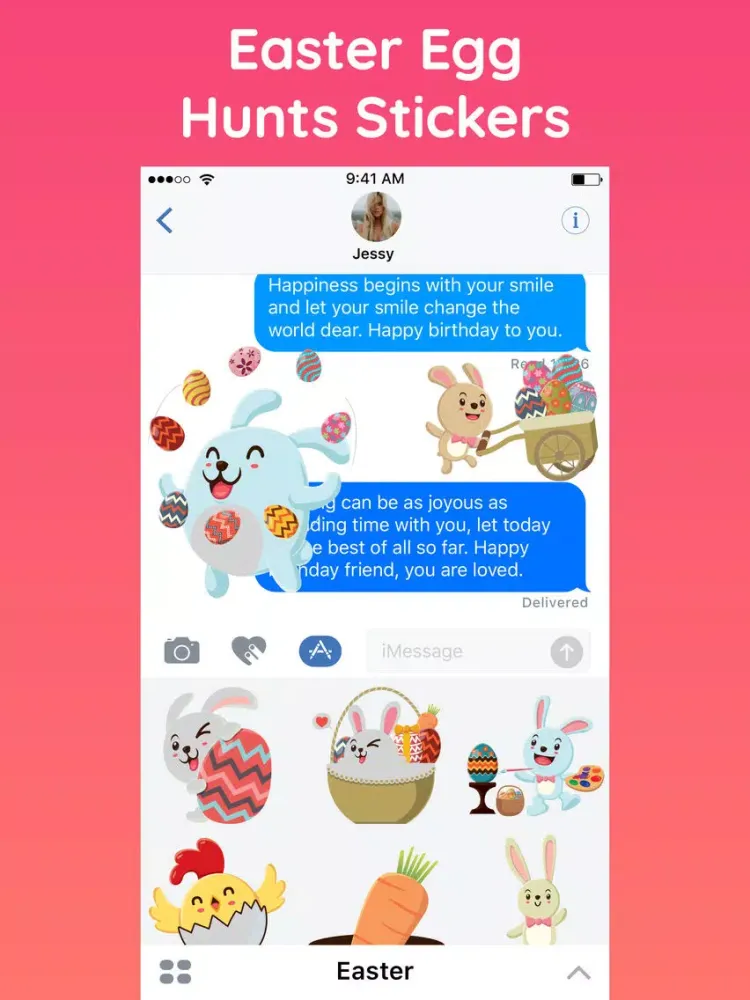 تصاویر Best Easter Egg Hunt & Bunny iPad 