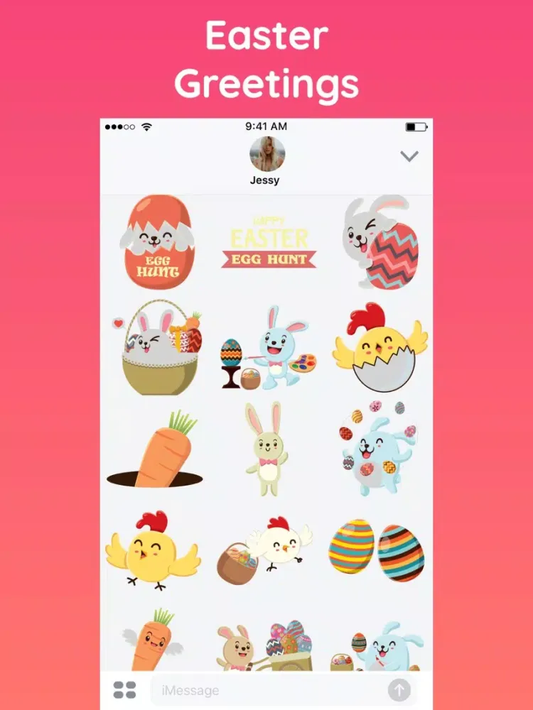 تصاویر Best Easter Egg Hunt & Bunny iPad 