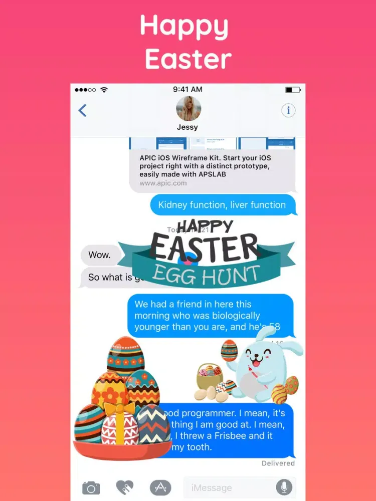 تصاویر Best Easter Egg Hunt & Bunny iPad 