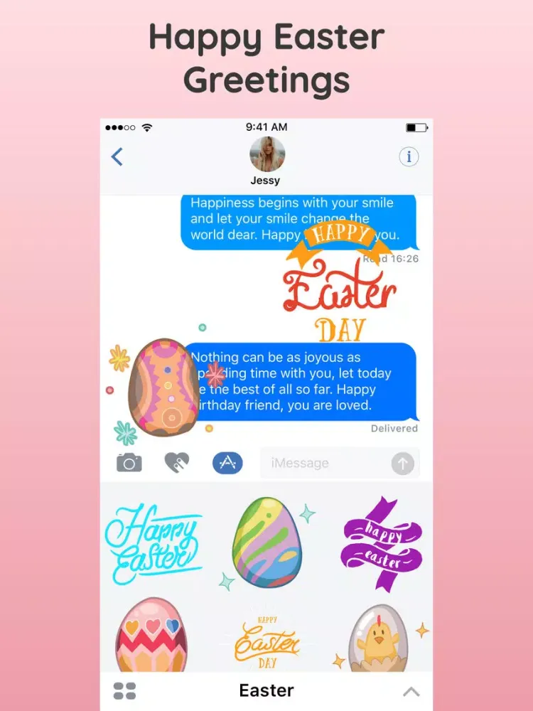 Captures d'écran de Good Friday Happy Easter Greet iPad 