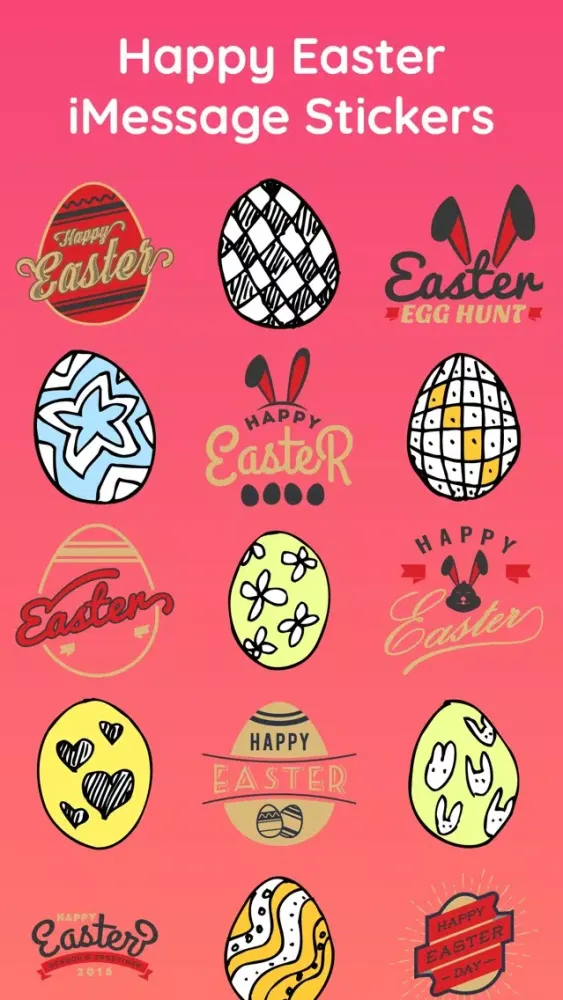 Beautiful Easter Bunny Egg App Screenshots