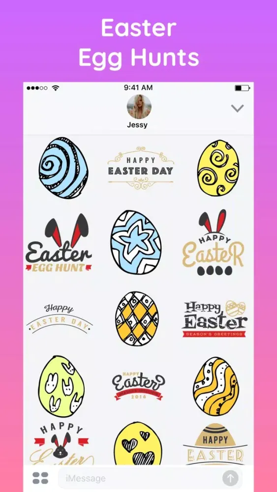 Beautiful Easter Bunny Egg App Screenshots