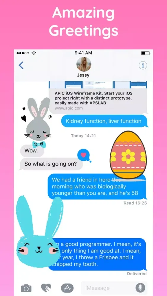 Capturas de tela do Happy Easter with Bunny & Egg