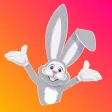 Spring & Easter Bunny Stickers Spring & Easter Bunny Stickers