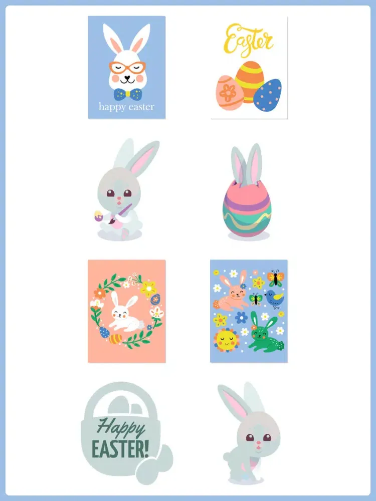 Easter Countdown Stickers Pack iPad  스크린샷