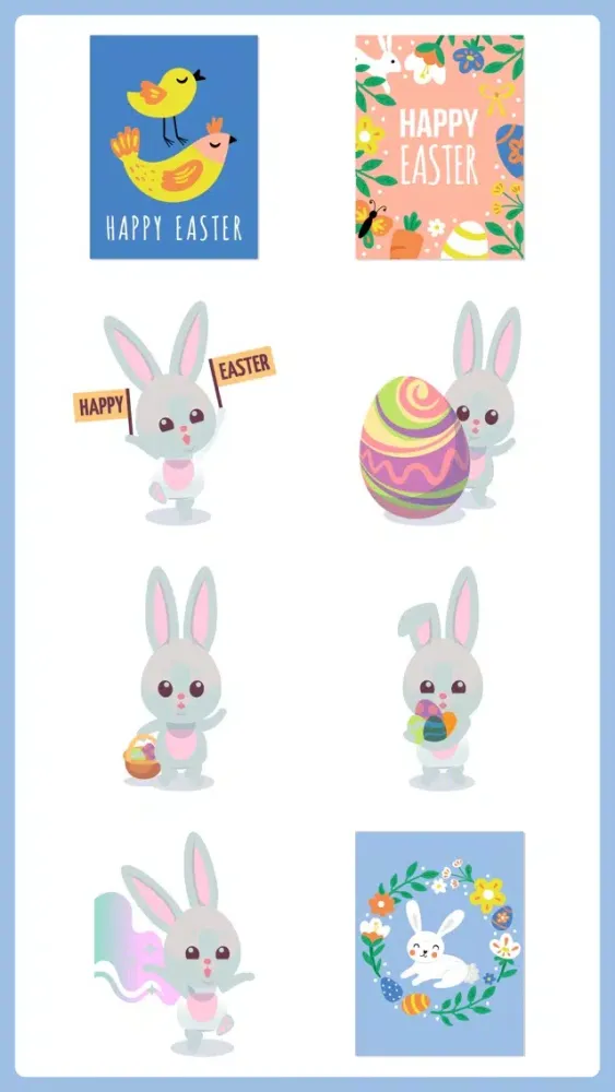Easter Countdown Stickers Pack 스크린샷