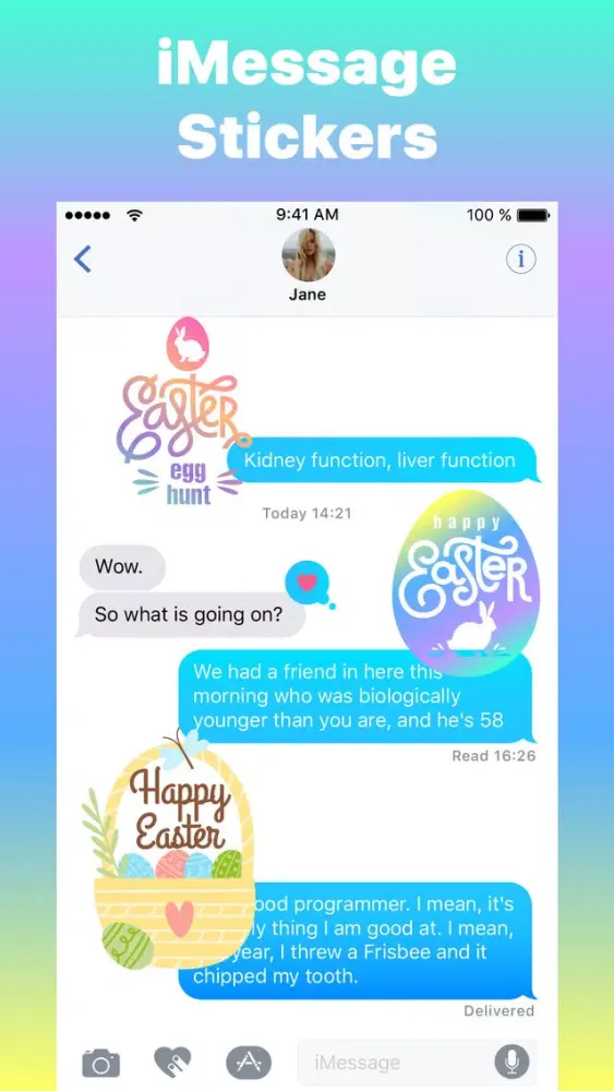 تصاویر Happy Egg Hunt Easter Stickers