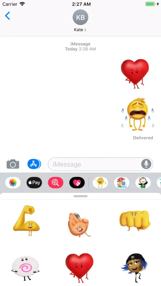 Naughty & Funny Emojis Sticker 스크린샷