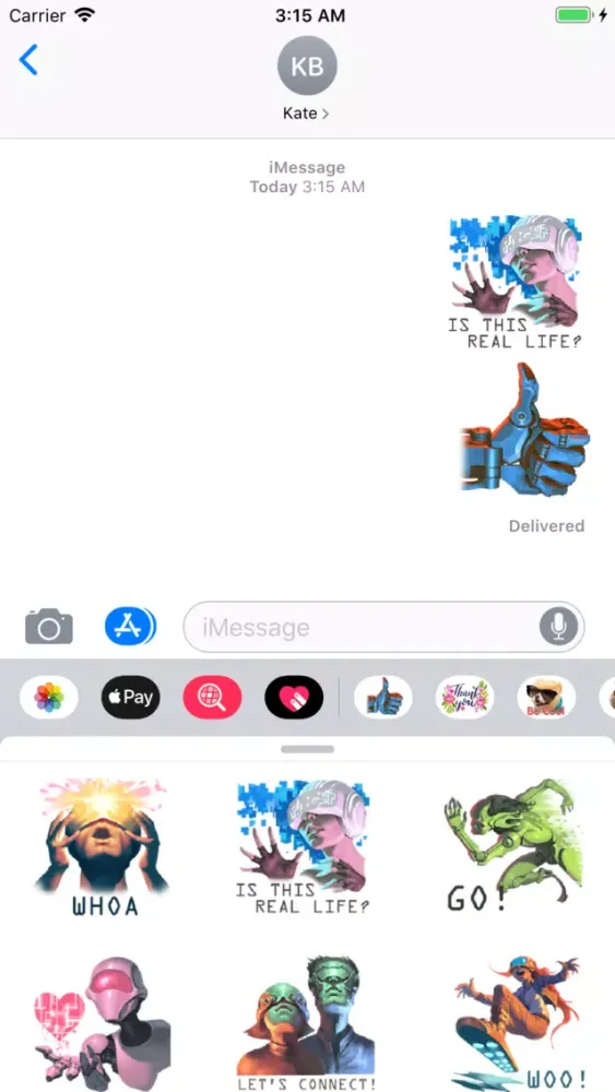 2080 Future World Sticker Pack Screenshots