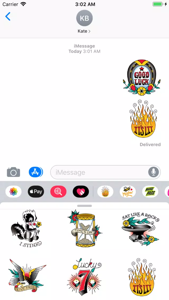 Capturas de pantalla de It's Lit Trending Sticker Pack