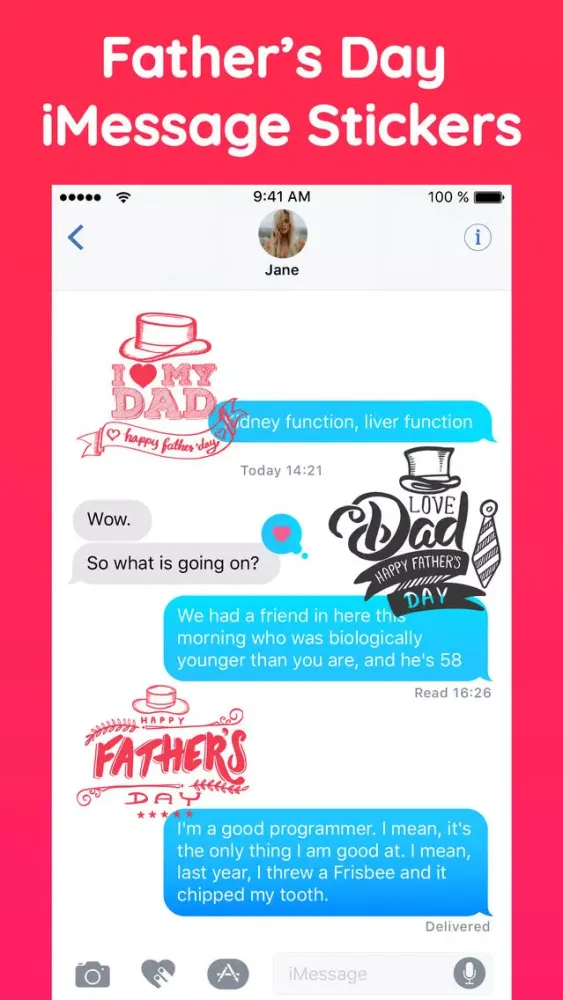 Happy Father's Day Emoji App Screenshots