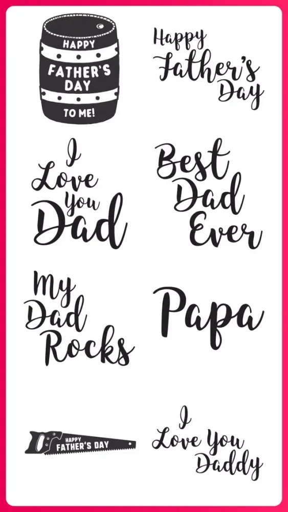 Happy Father's Day Sticker Emo 스크린샷