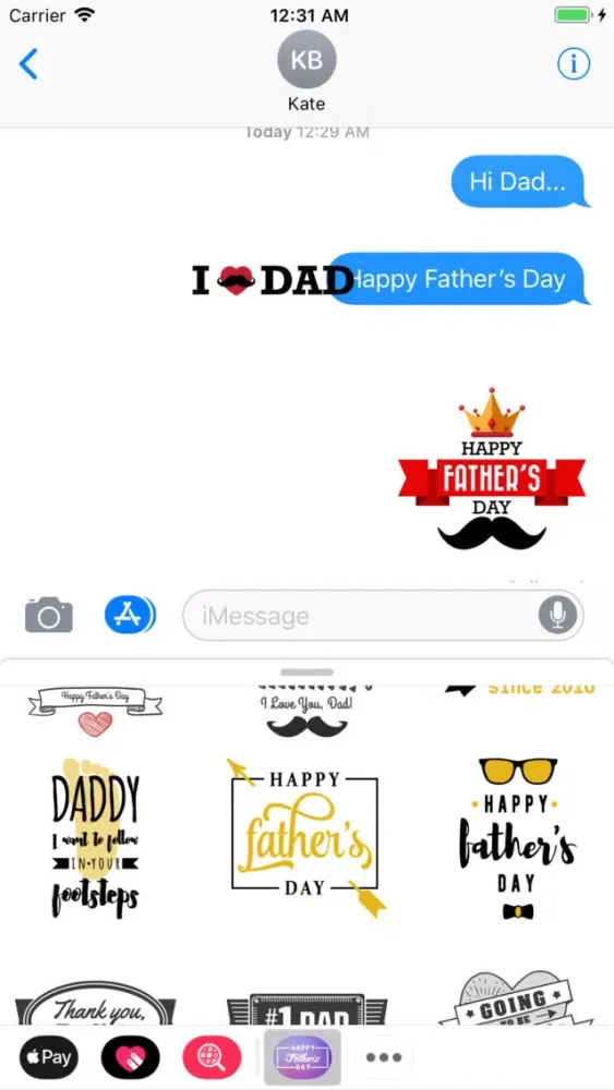 Happy Father's Day Greets Wish Screenshots