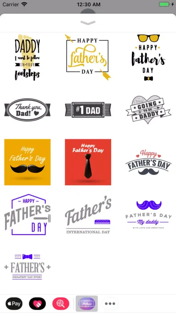 Happy Father's Day Greets Wish Screenshots