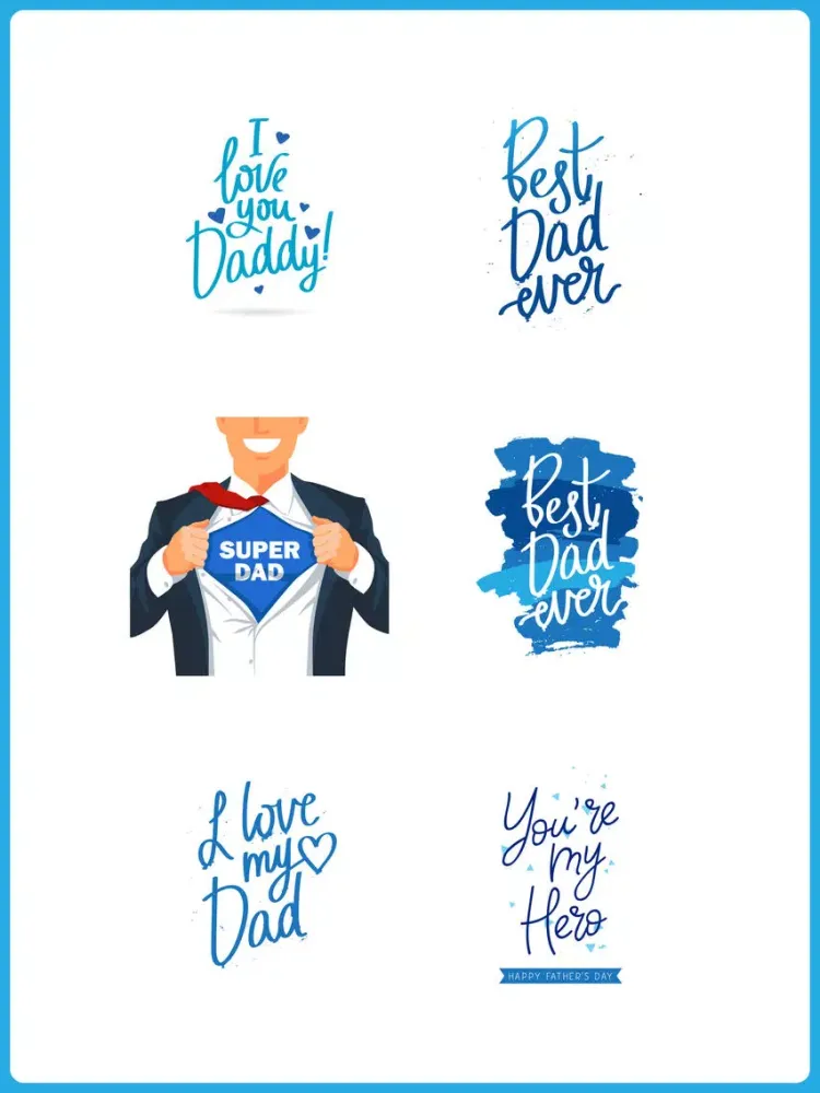 Father's Day Greetings & Wish iPad スクリーンショット