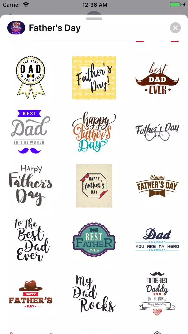 Happy Father's Day Cards App应用截图