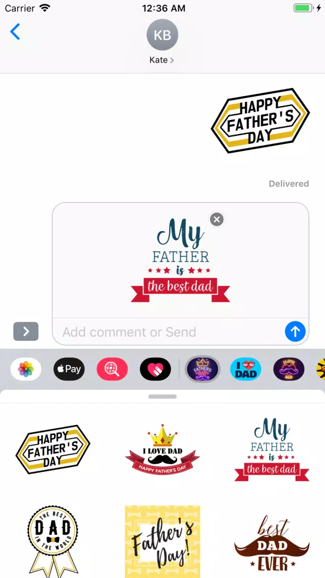 Happy Father's Day Cards App应用截图