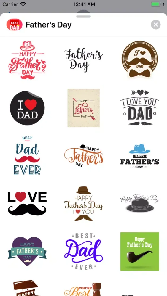 Happy Fathers Day Cards Pack應用截圖