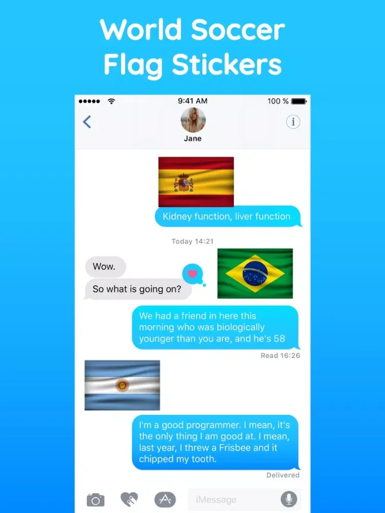 World Soccer 2018 Team Flags iPad  Screenshots