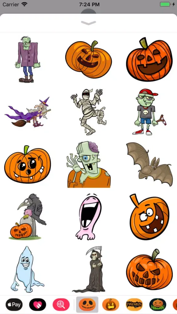 Ảnh chụp màn hình của Happy Halloween Frightful Emo