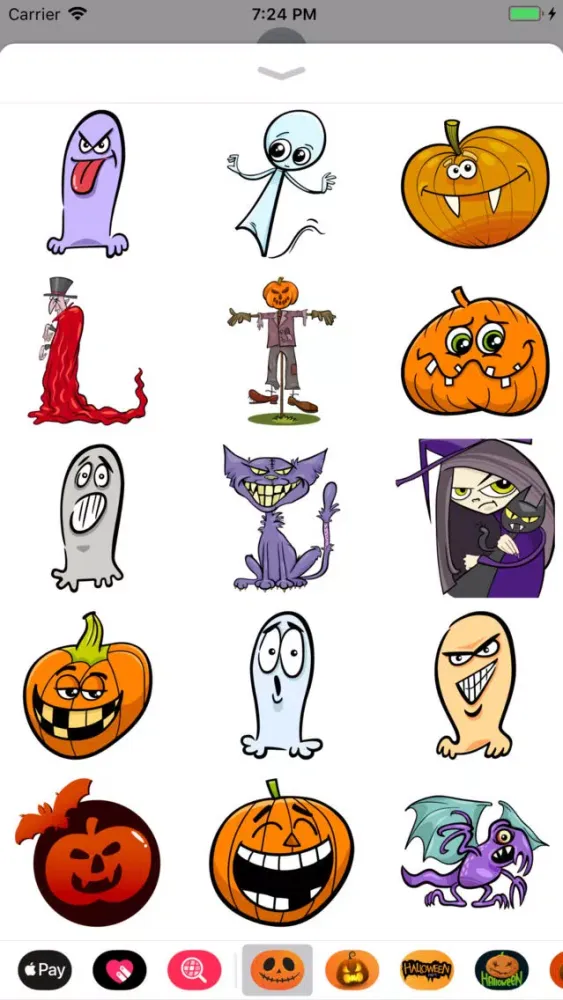 Ảnh chụp màn hình của Happy Halloween Frightful Emo