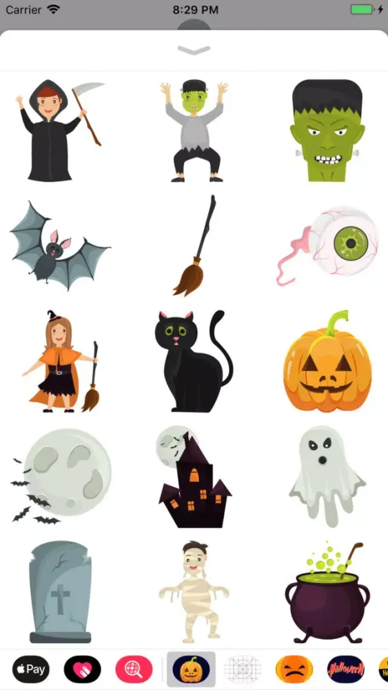 صور Happy Halloween Spooked Emoji