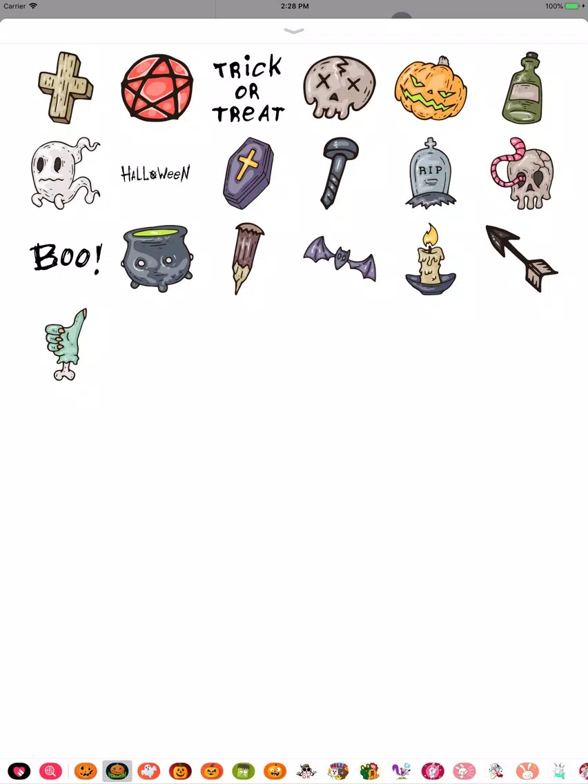 Happy Halloween Terrifying Emo iPad  Screenshots