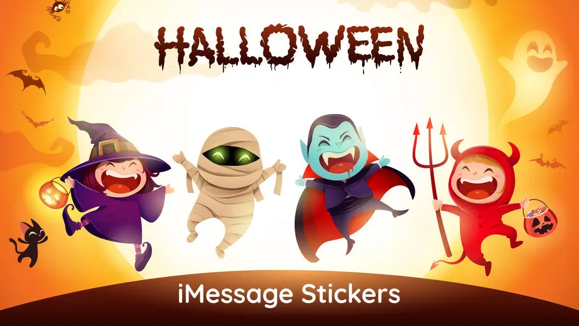 Halloween 100+ Stickers Party Ekran Görüntüleri